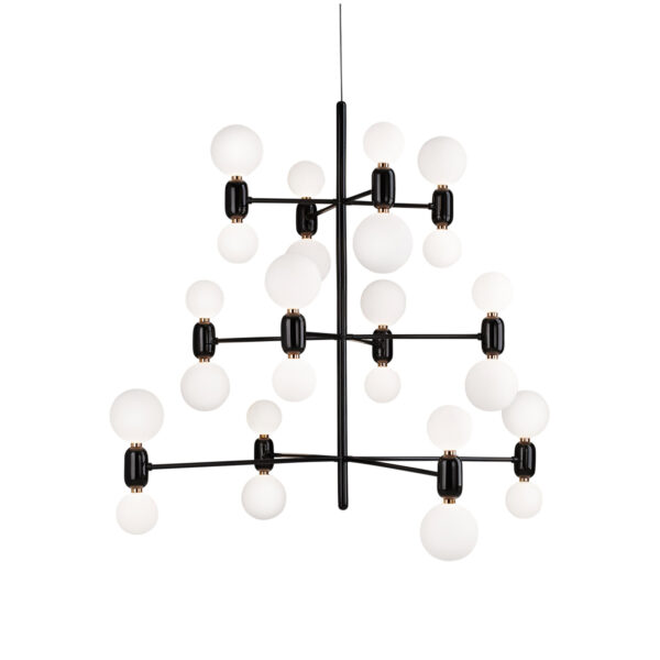 Aballs Chandelier 12 Black