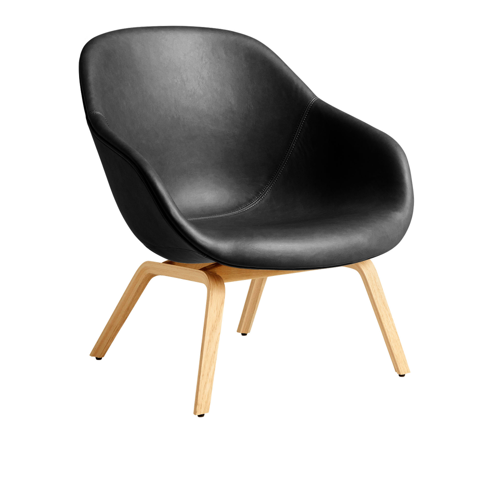 About a Lounge AAL83, WB Lacquered Oak/Cat.6 Sense Black