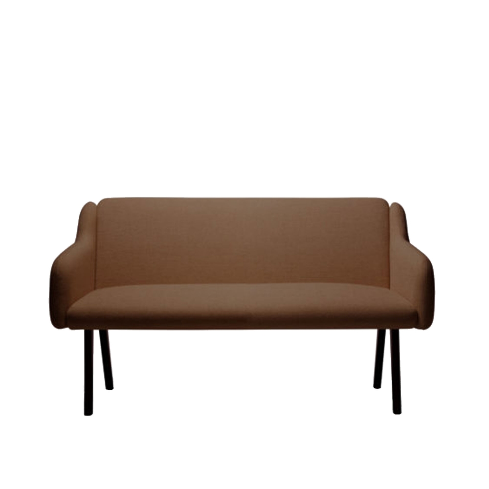 Anyway 2 Seater Sofa, Low Back, Fabric C+, Kvadrat - Harald 3 0123