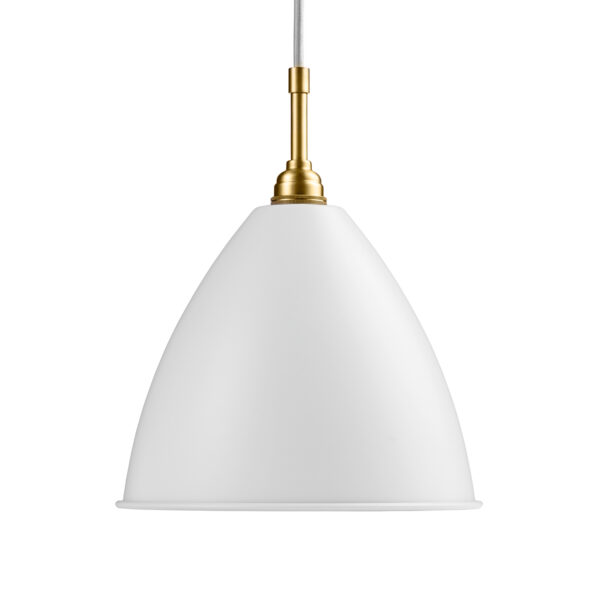 BL9M Soft White Semi Matt/Brass