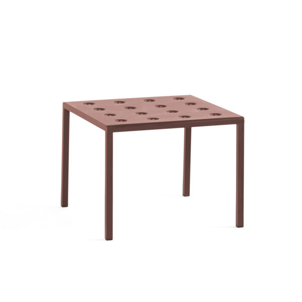 Balcony Table 50x51,5 Cm / Iron Red