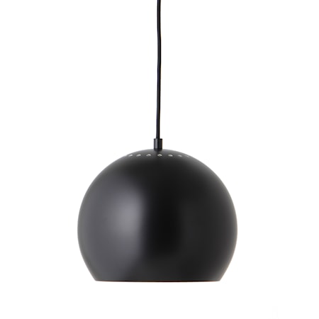 Ball Pendel Ø25 cm med takkopp Svart