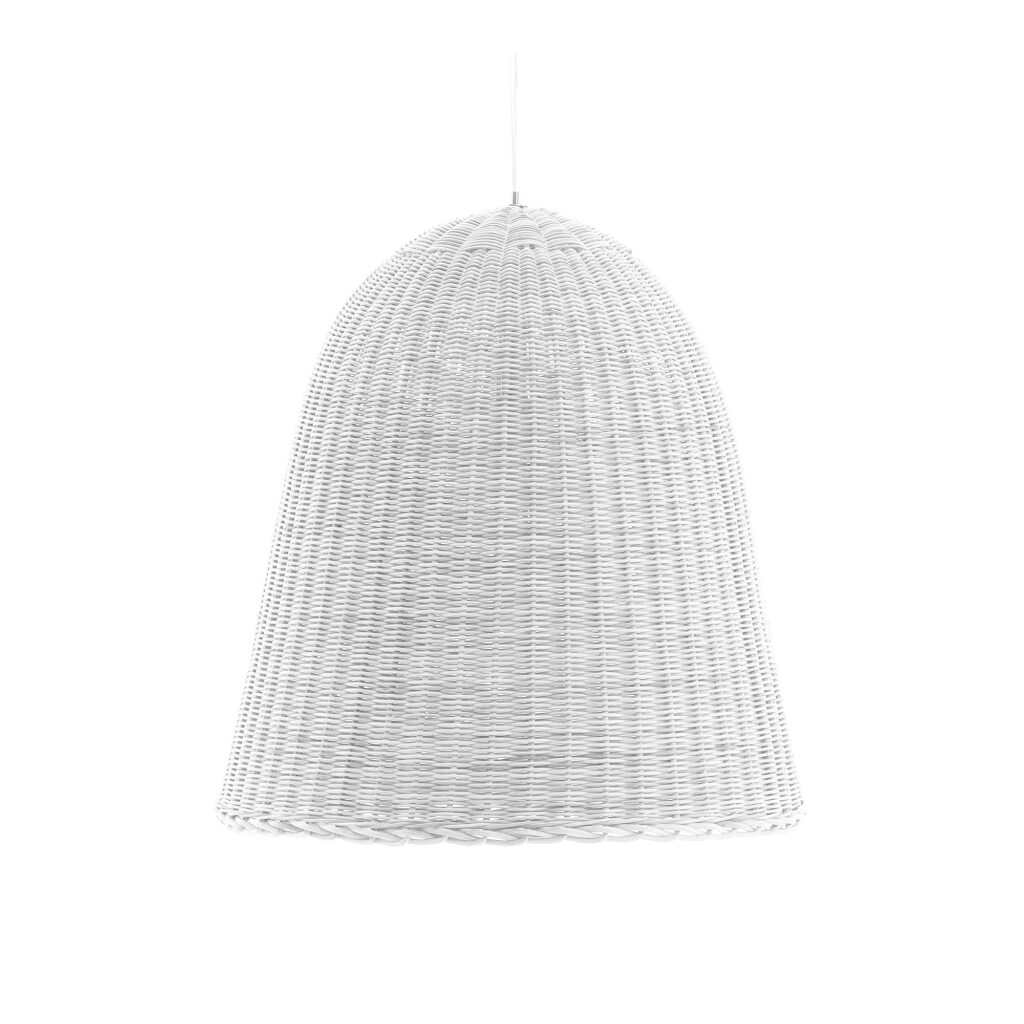 Bell 95 Suspension Lamp Glossy white