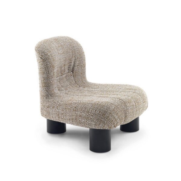 Botolo Low Armchair, Fabric Cat. T4 Orbaco 1