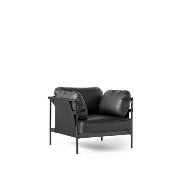 Can 1 Seater - Black Base - Black Canvas - Cat.6 - Sense Black