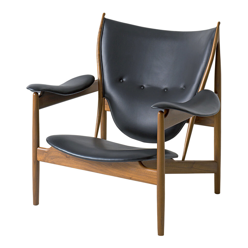 Chieftain Chair Läder Elegance Svart