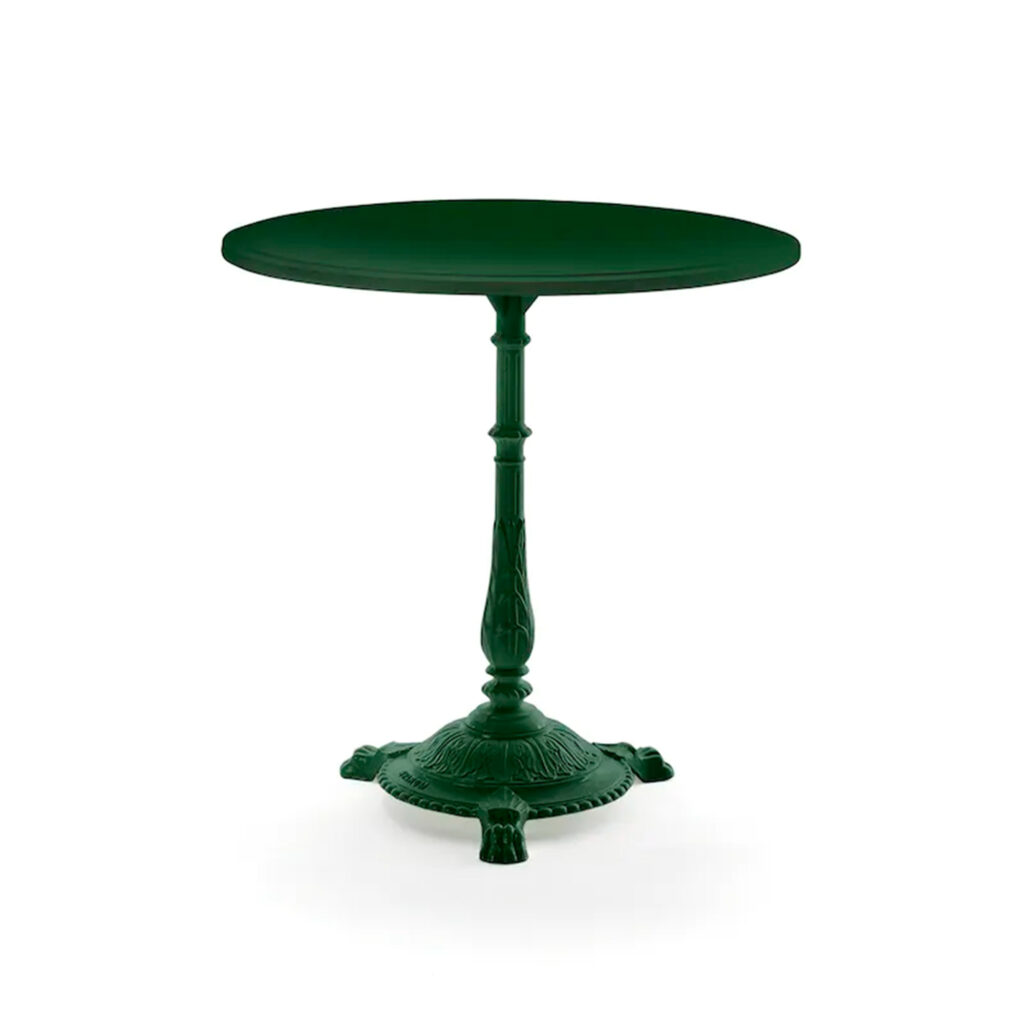 Classic bord grön gjuten / Ø75