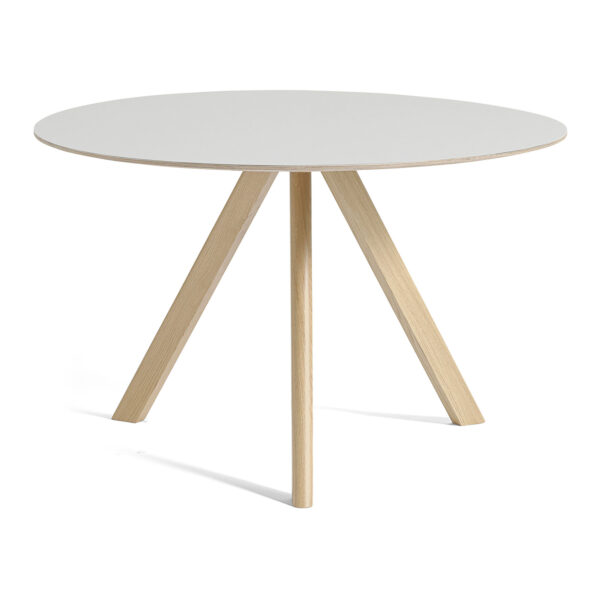 Copenhague CPH20 120 cm Off White Linoleum / Waterbased Lacq Solid Oak