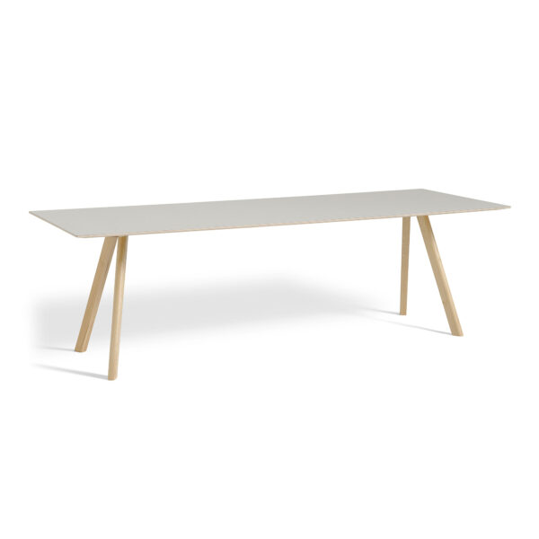 Copenhague CPH30 250x90 cm Off White Linoleum / Waterbased Lacq Solid Oak