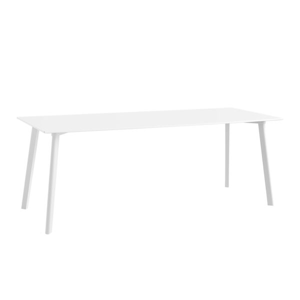 Copenhague Deux CPH210 200 cm Pearl White Laminate / Pearl White Waterbased Lacq