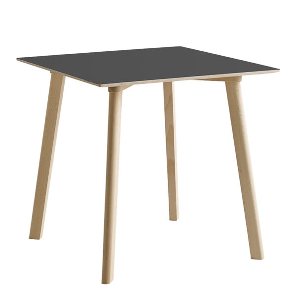 Copenhague Deux CPH210 75 cm Stone Grey Laminate / Untreated Solid Beech