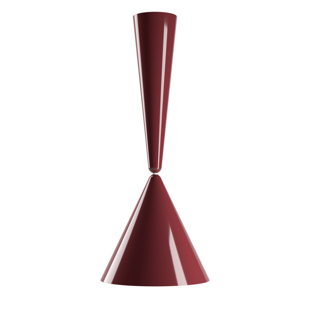 Diabolo Pendant Cherry Red