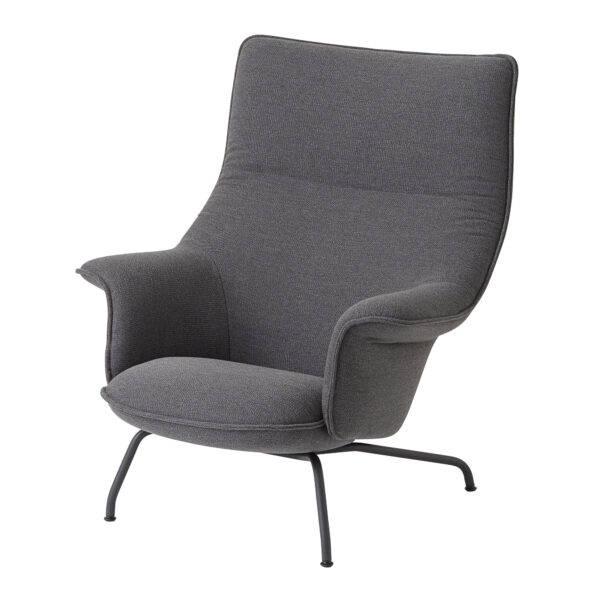 Doze Lounge Chair Ocean 80/ Anthracite Black