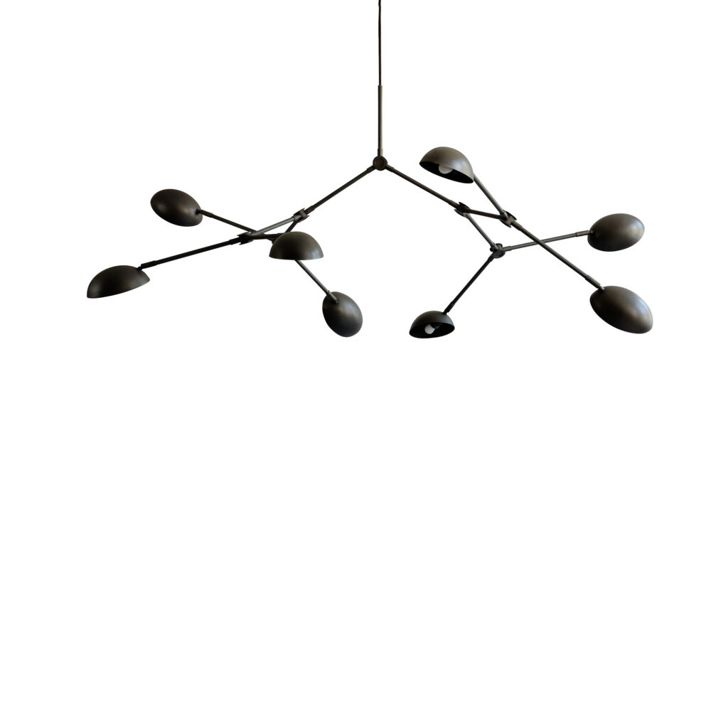 Drop Chandelier Bronze