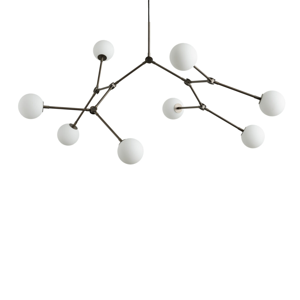 Drop Chandelier Bulp Grey