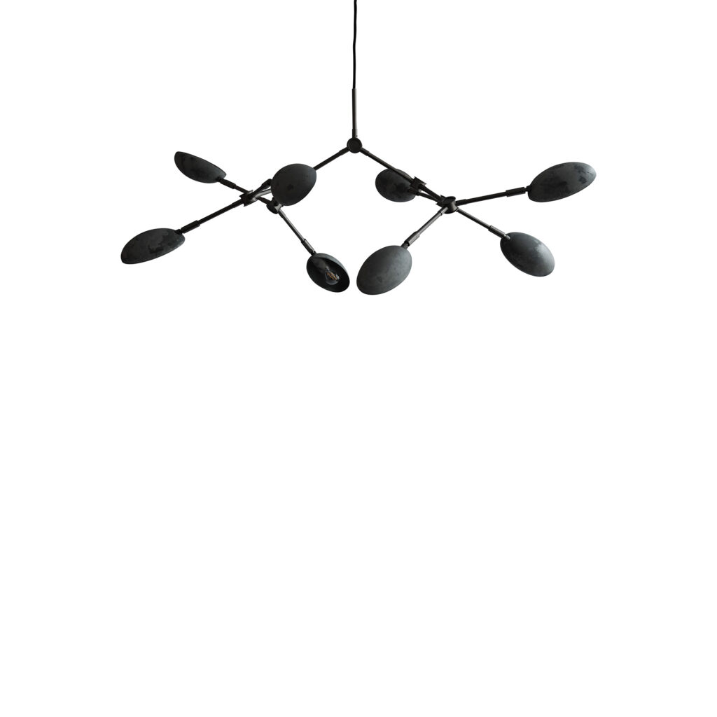 Drop Chandelier Mini Oxidized