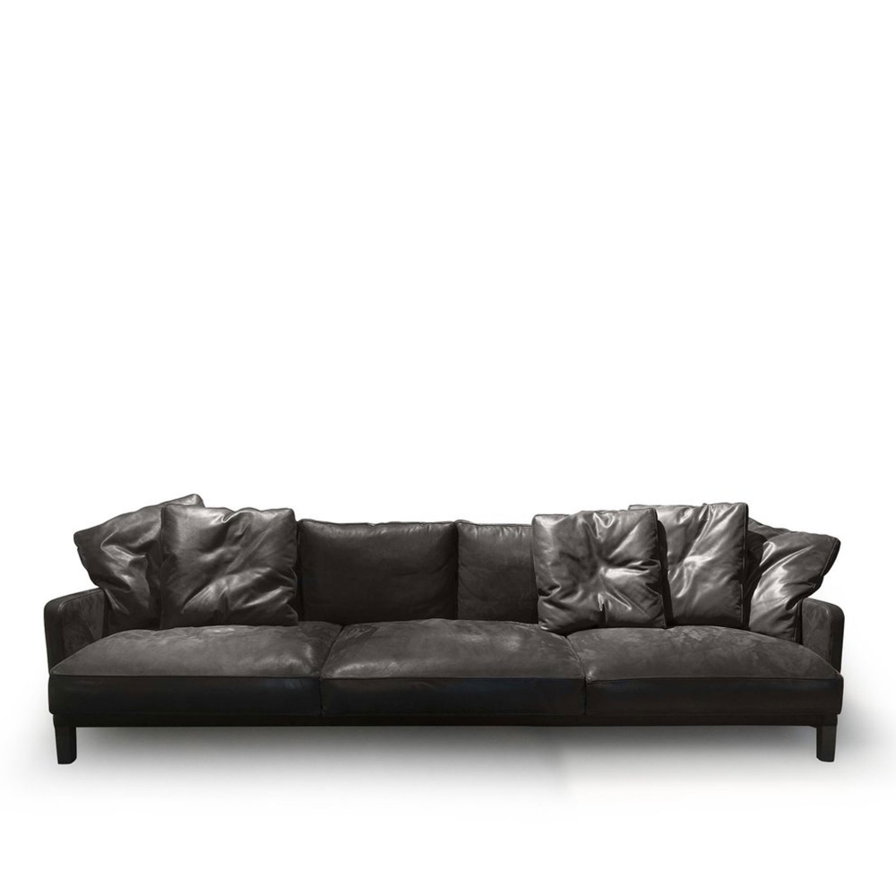 Dumas XL Sofa 280, 5 Cushions, Fabric Cat. Top 04 Khali 01