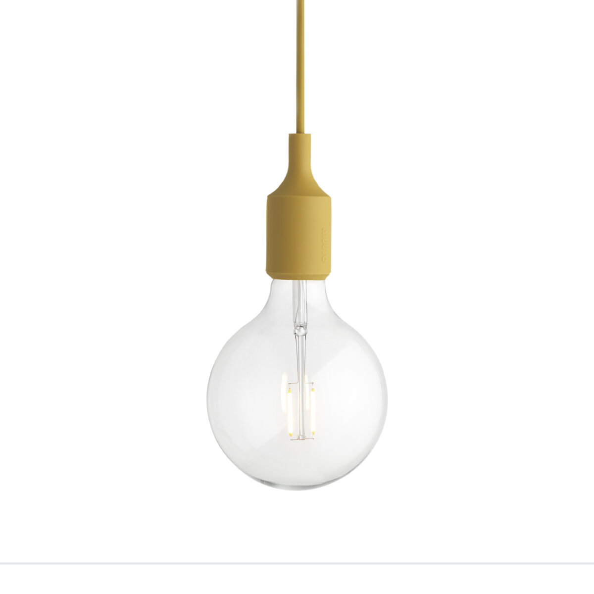 E27 Pendant Lamp LED Mustard