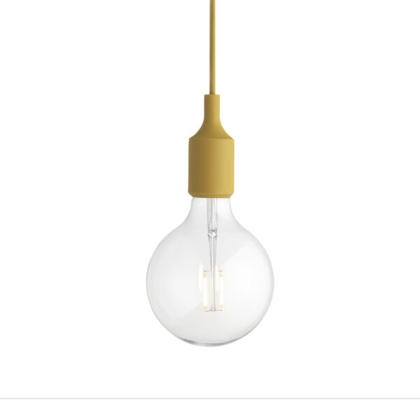 E27 Pendant Lamp LED Mustard