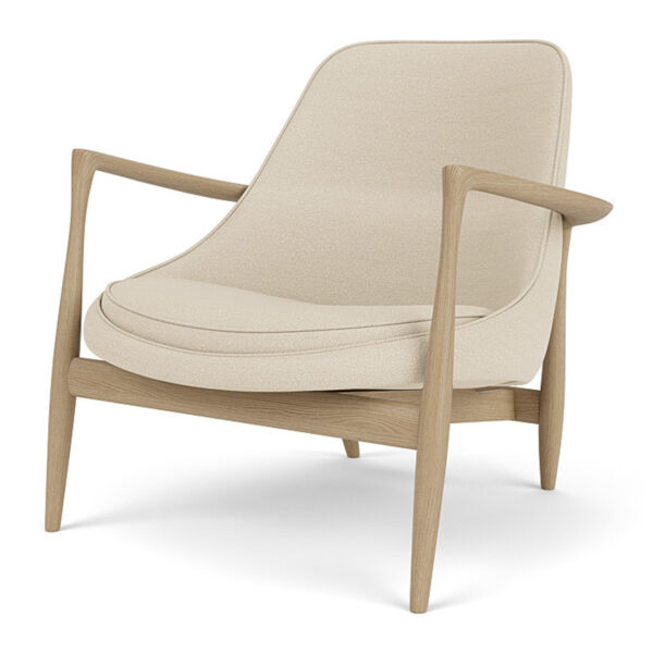 Elizabeth Lounge Chair Natural Oak / Hallingdal 0200