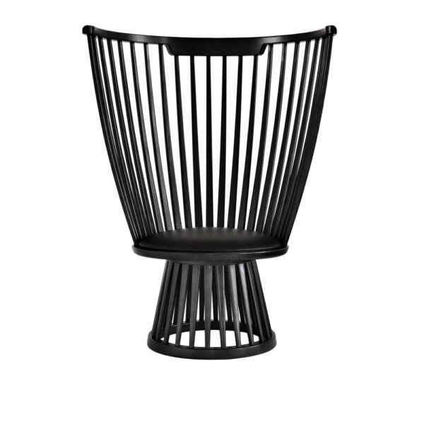 Fan Chair, Svart