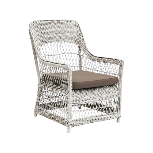 Fåtölj Dawn lounge chair Vintage white, Sika-design