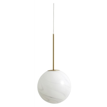 Fauna Pendant Lampa S M/Golden Topp