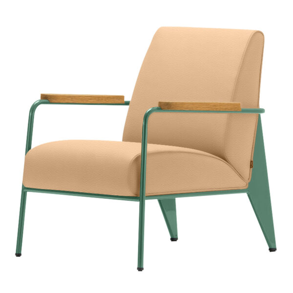 Fauteuil de Salon Blé Vert, Natural Oak, Cashew