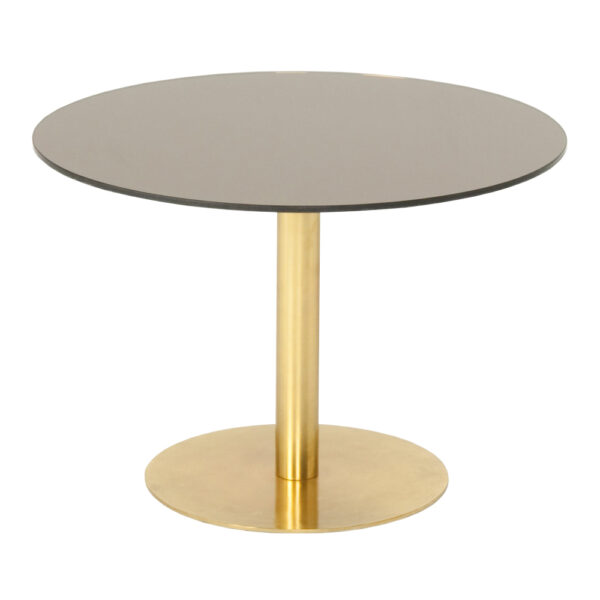 Flash Table Circle Brass