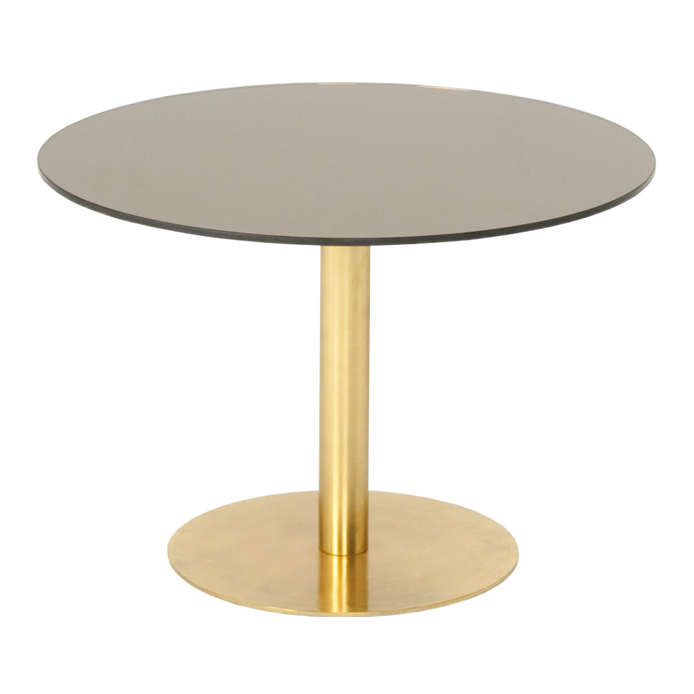 Flash Table Circle Brass