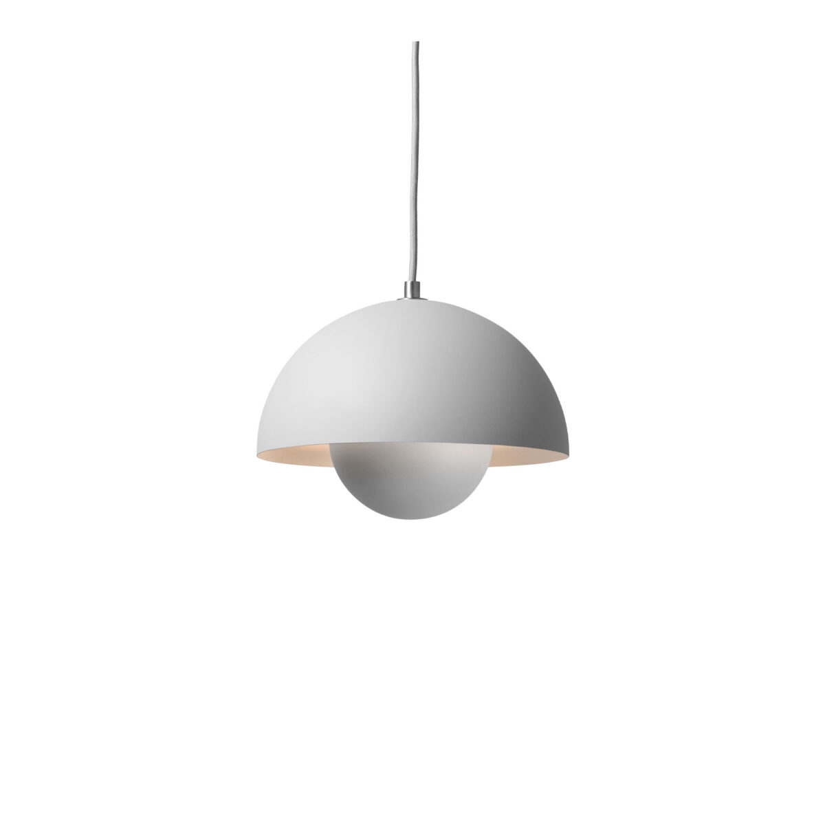 Flowerpot VP1 Matt Light Grey