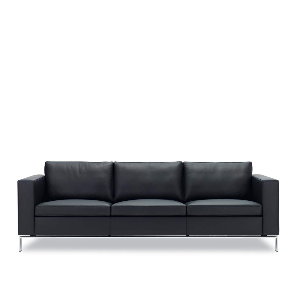 Foster 503 Sofa 2 Seater 503-20, Matt Brushed, Leather Cat. 40 Select