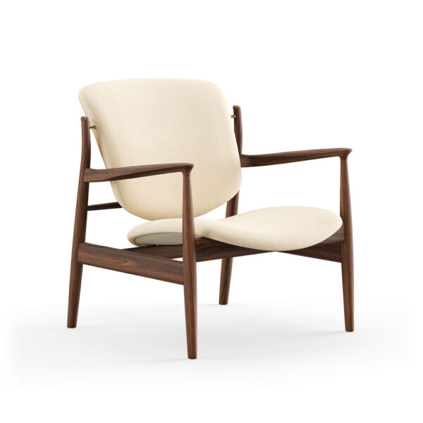 France Chair, Walnut, Hallingdal 65 0100