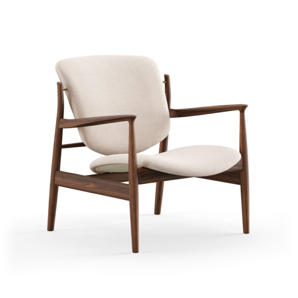 France Chair, Walnut, Hallingdal 65 0103