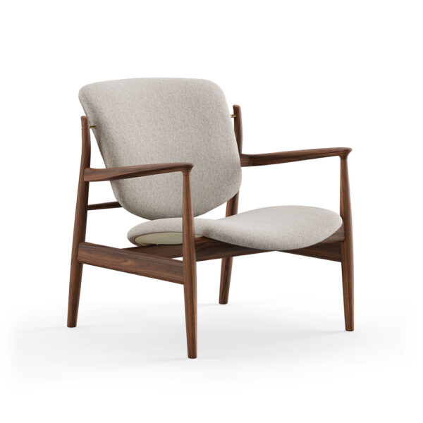 France Chair, Walnut, Hallingdal 65 0110