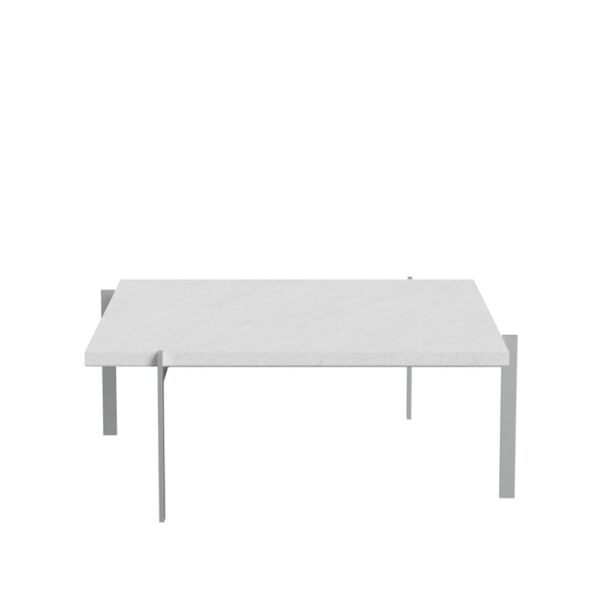 Fritz Hansen PK61 soffbord Rolled white marble