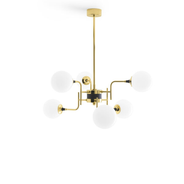 Galassia Suspension Gold/White Ø 90