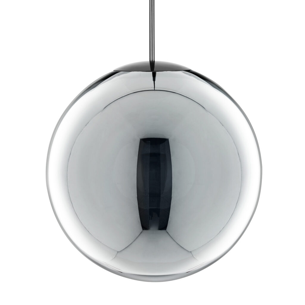 Globe Pendant 50 cm Chrome