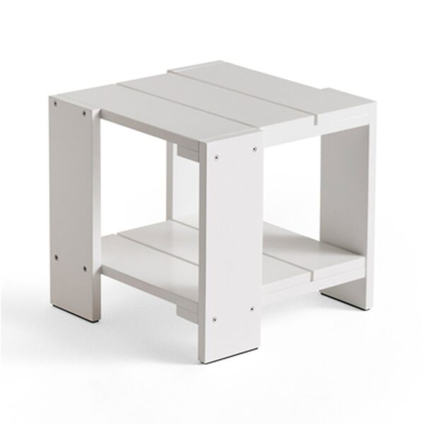 HAY Crate Side Table bord 49,5x49,5x45 cm lackad furu White