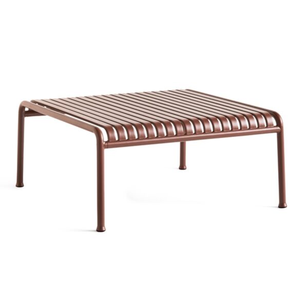 HAY Palissade Low Table bord 81,5x86x38 cm Iron red