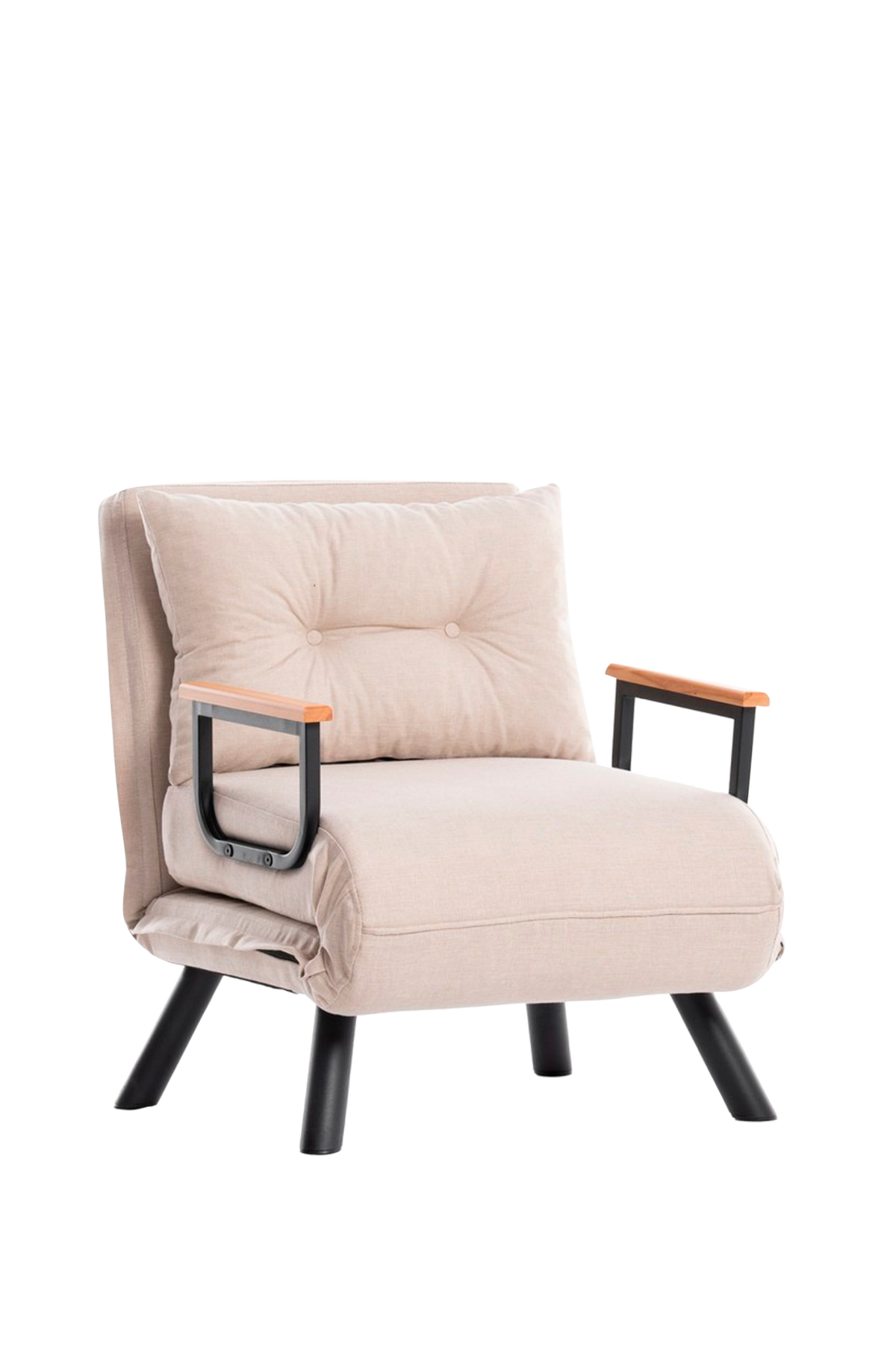 Hanah Home - Bäddsoffa 1-sits - Sando - Beige