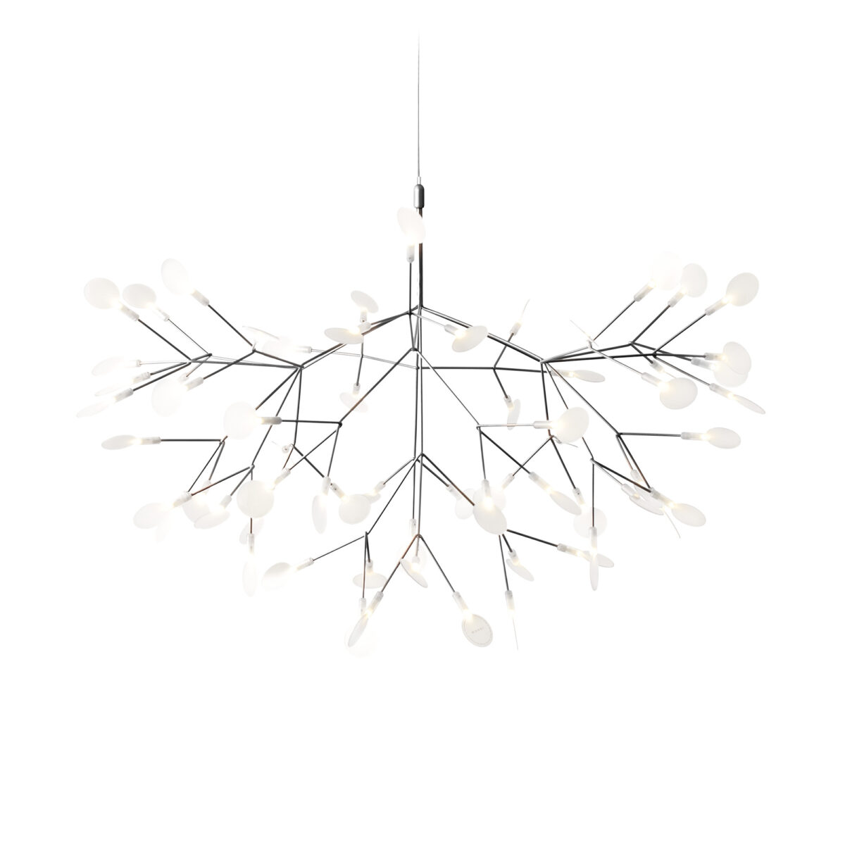 Heracleum III Suspended Large / Nickel