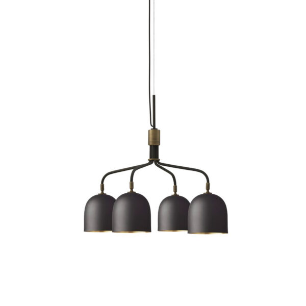 Howard Chandelier 4 Arm Short / Gunmetal