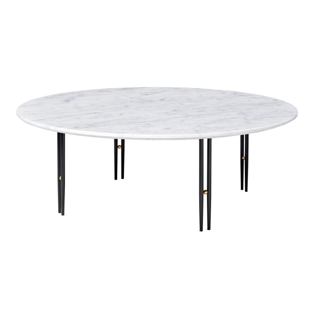 IOI Coffee Table 100 cm Black / White Carrara