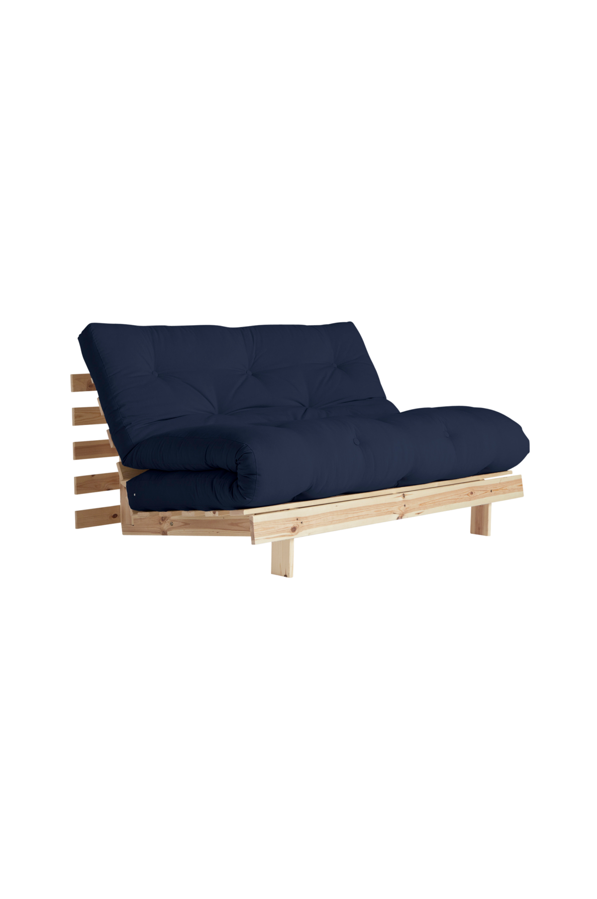 Karup Design - Bäddsoffa Roots 140 Rå Bas - Blå