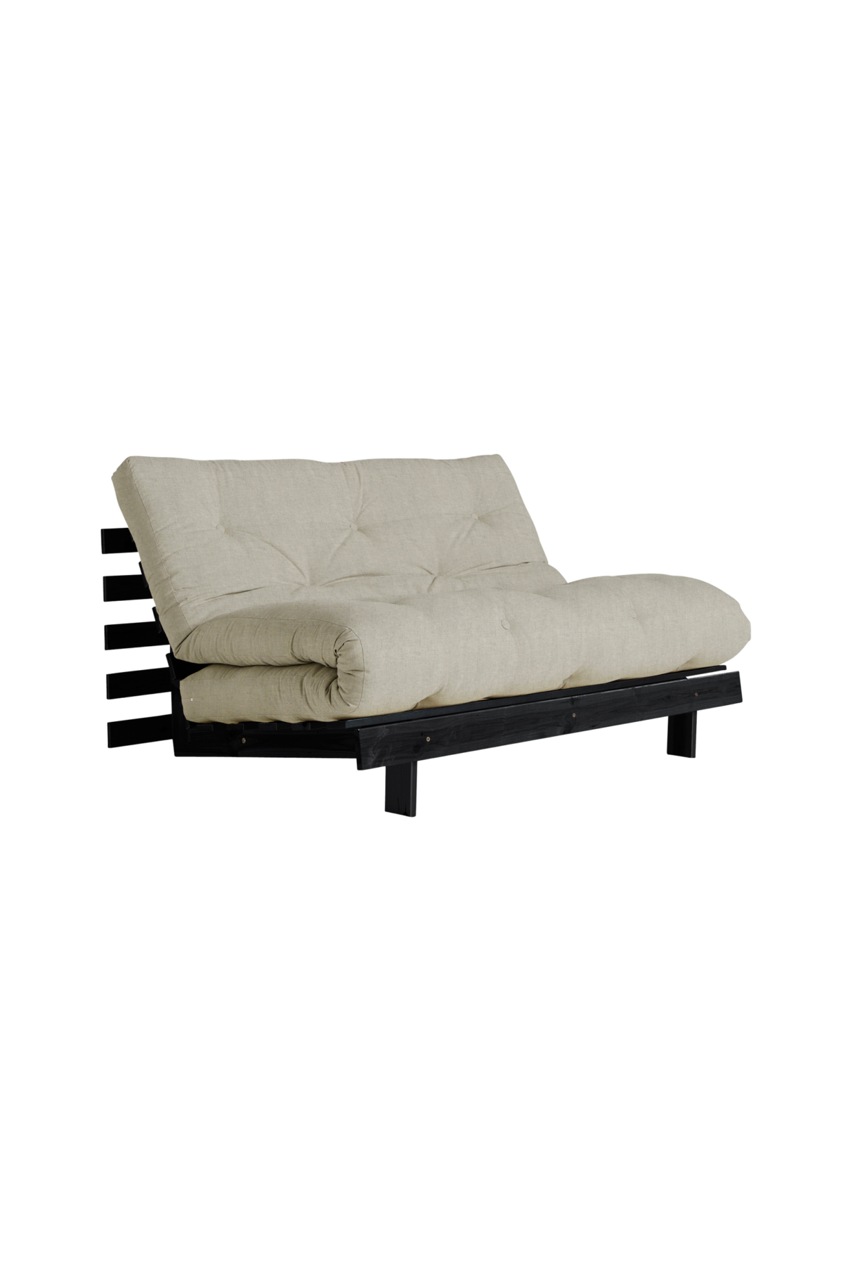 Karup Design - Bäddsoffa Roots 140 Svart Bas - Beige