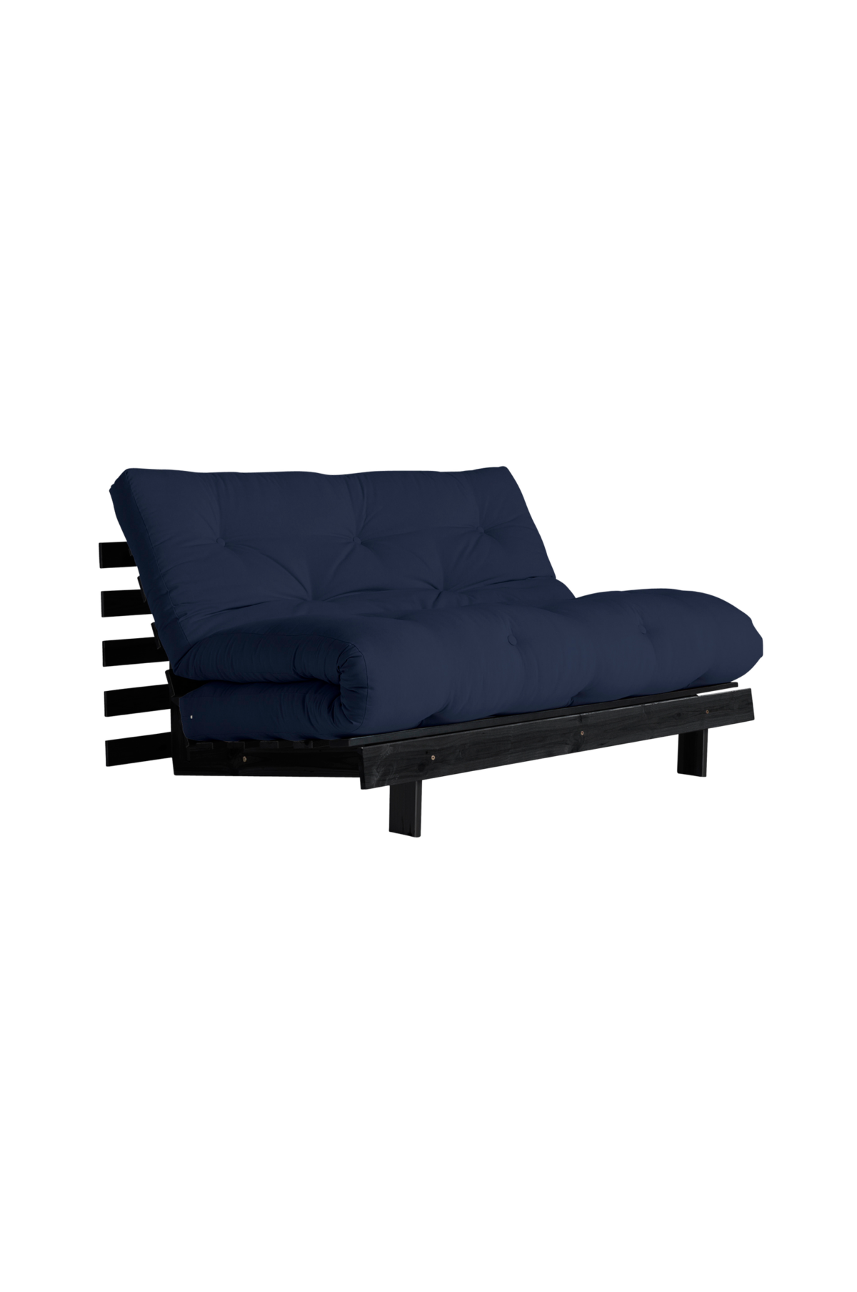 Karup Design - Bäddsoffa Roots 140 Svart Bas - Blå