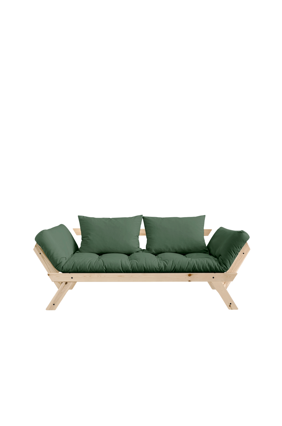 Karup Design - Lounge-bäddsoffa Bebop Natur Bas - Grön