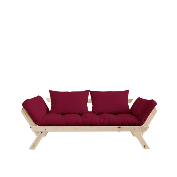 Karup Design - Lounge-bäddsoffa Bebop Natur Bas - Röd