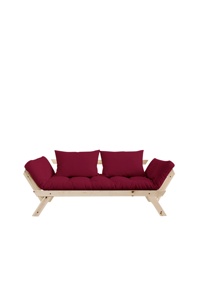 Karup Design - Lounge-bäddsoffa Bebop Natur Bas - Röd